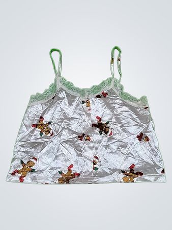 Gingerbread Print Camisole