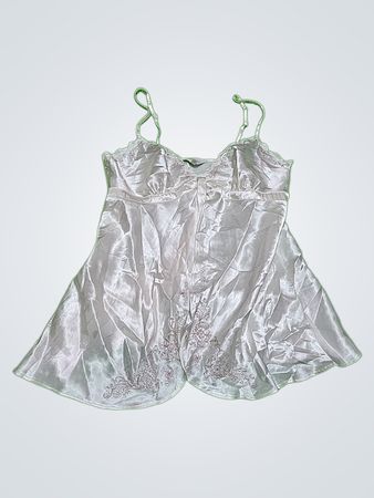 White Satin Chemise