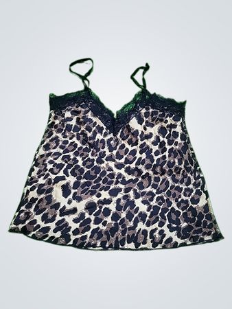 Cameo Rose Leopard Print Camisole