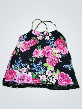 Floral Halter Neck Top