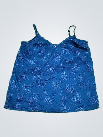 Blue Floral Camisole