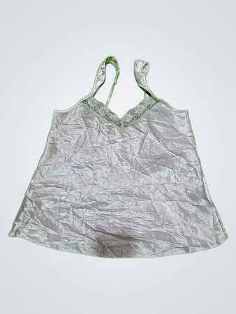Women's Cream Satin Camisole