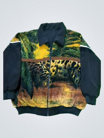 Unbranded Printed Zip-Up Jacket
