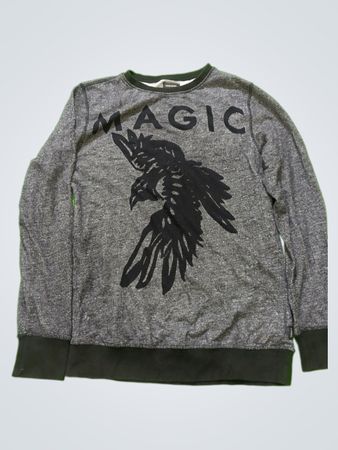 Diesel Magic Bird Graphic Crewneck Sweatshirt