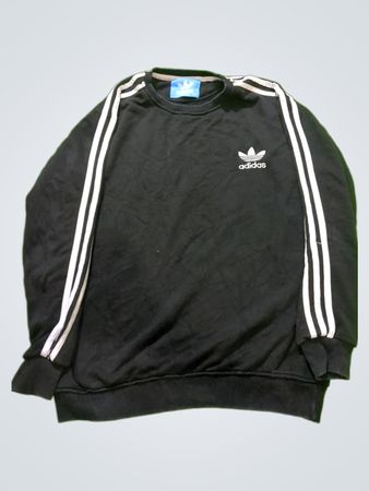 Adidas Originals Black Crewneck Sweatshirt