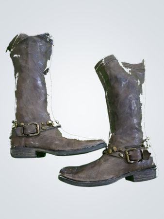 Brown Leather Riding Boots