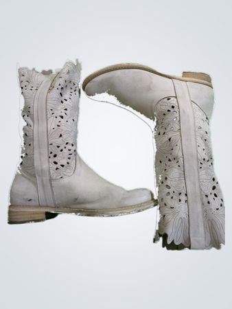 White Cowboy Boots