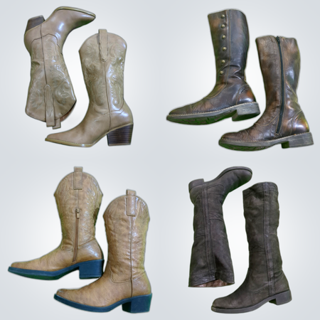 branded cowboy boots