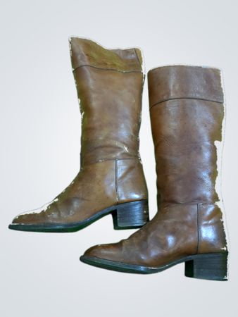Brown Leather Boots