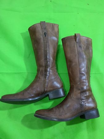 Brown Leather Boots