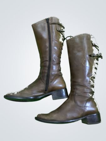 Brown Leather Boots