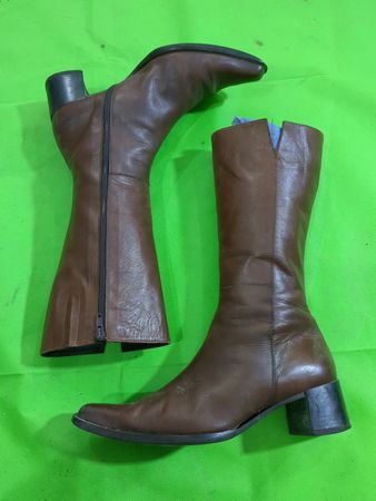 Brown Leather Boots