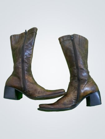 Nero Gardini Brown Leather Boots