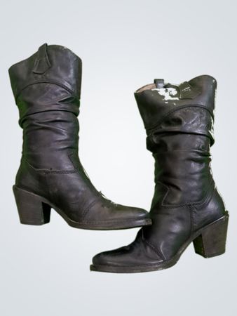 Nero Gardini Black Leather Boots