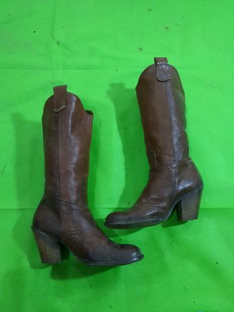 Brown Leather Boots