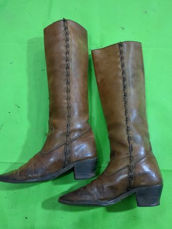 Brown Leather Boots