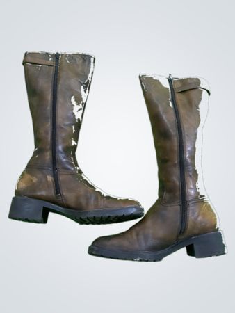 Brown Leather Boots