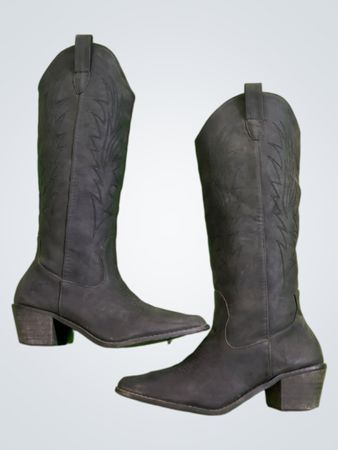 Black Cowboy Boots