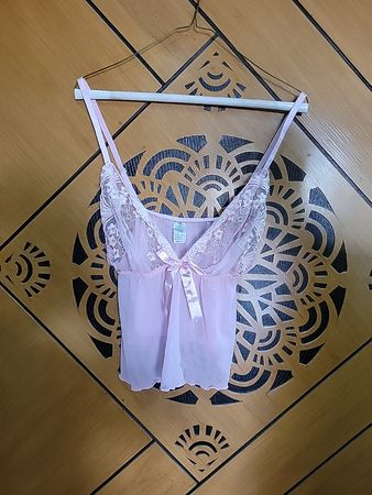 Pink Lace Camisole
