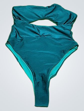 Green Swimwear Bottoms