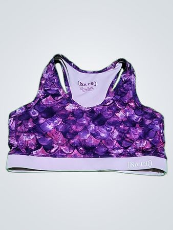 USA PRO Purple Sports Bra