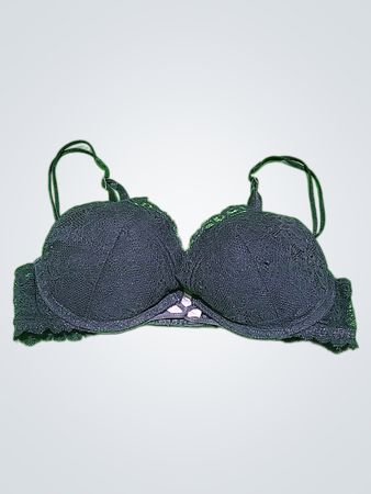 Black Lace Bra