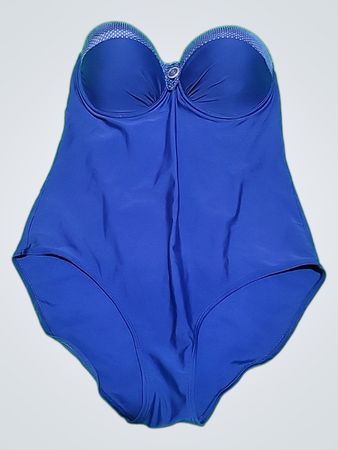 Blue One-Piece Swimsuit