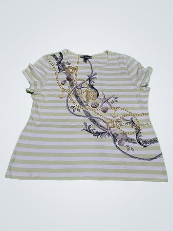 Karen Scott Striped Women's Top