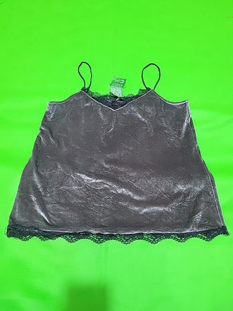 Black Lace Trim Camisole