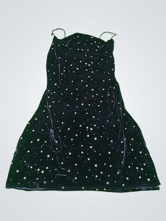 Black Starry Dress