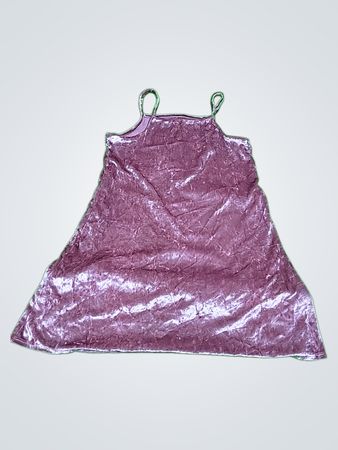 Pink Velvet Dress