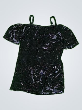 Black Sparkly Top