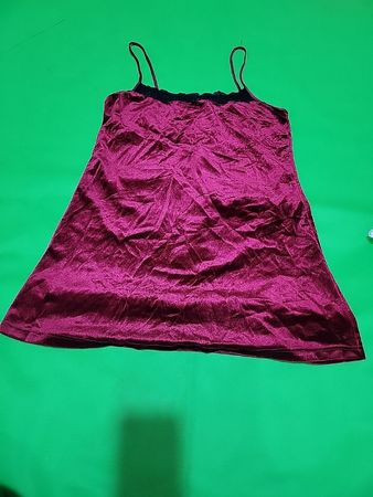 Pink Satin Cami
