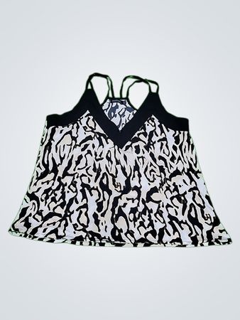 Pooplook Animal Print Tank Top