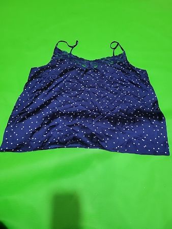 Blue Polka Dot Blouse