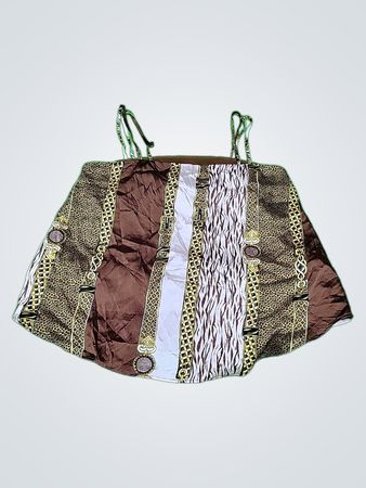 River Island Animal Print Skirt