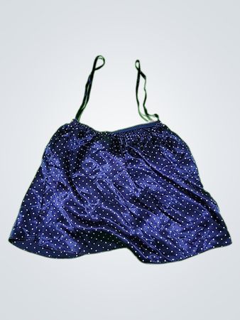 Blue Polka Dot Blouse