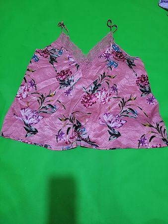 Secret Possessions Pink Floral Cami Top