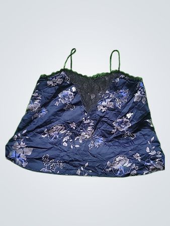 Blue Floral Camisole
