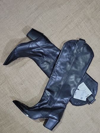 Black Leather Boots