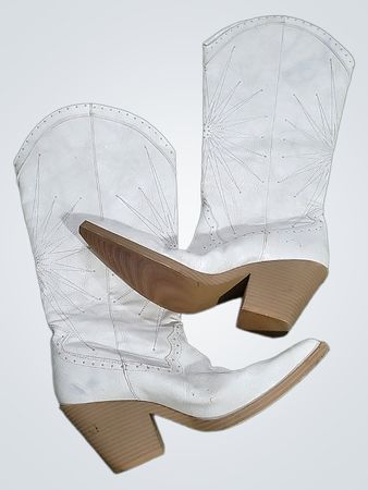 White Cowboy Boots