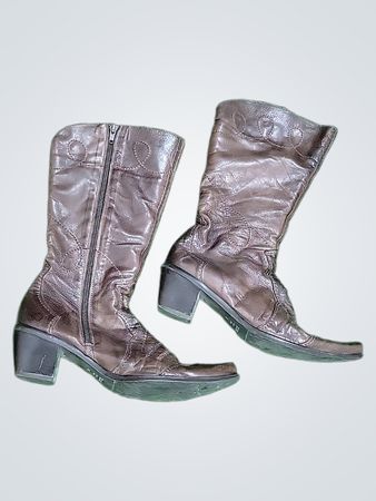 Brown Leather Boots