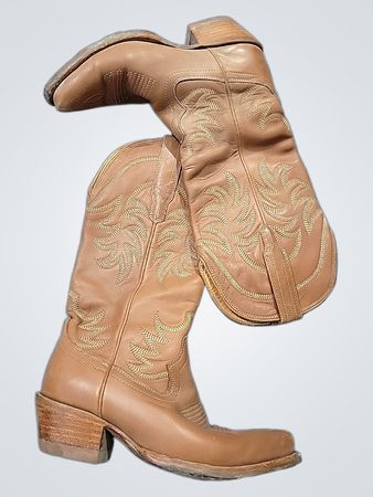 TECOVAS Fine Bootmakers Handmade in Leon, Mexico Leather Upper and Sole Cowboy Boots