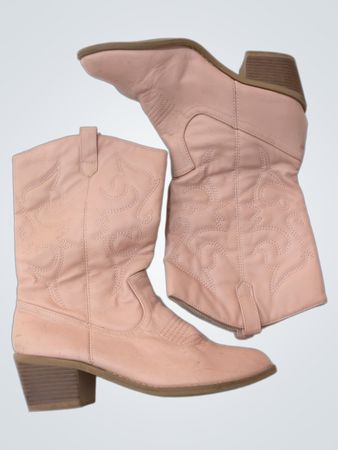 Pink Cowboy Boots