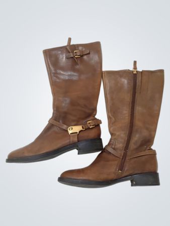 Brown Leather Boots