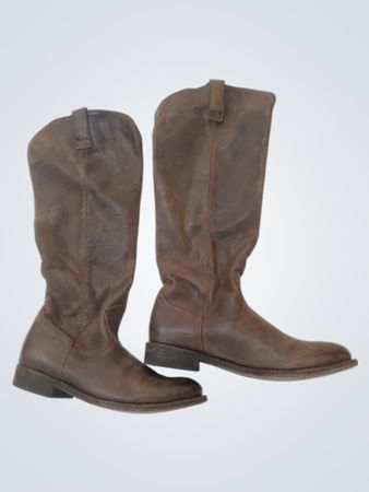 Brown Leather Boots