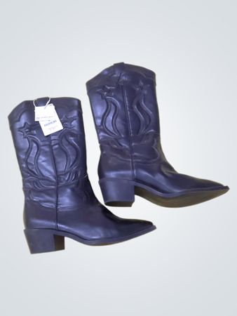 Black Cowboy Boots