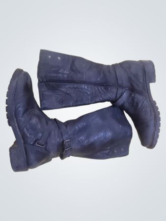 Black Leather Boots