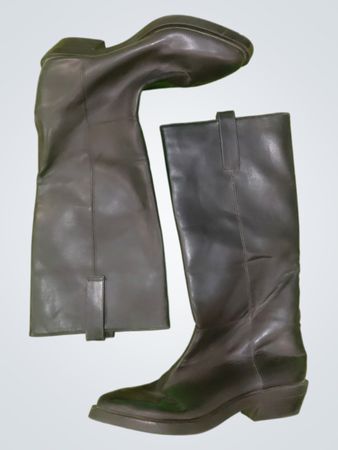 Black Leather Boots