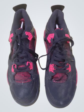 Black and Pink Sneakers